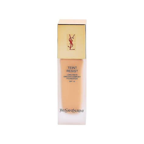 yves saint laurent teint resist long wear transfer resistant foundation|Yves Saint Laurent TEINT RESIST Long Wear Endless Comfort .